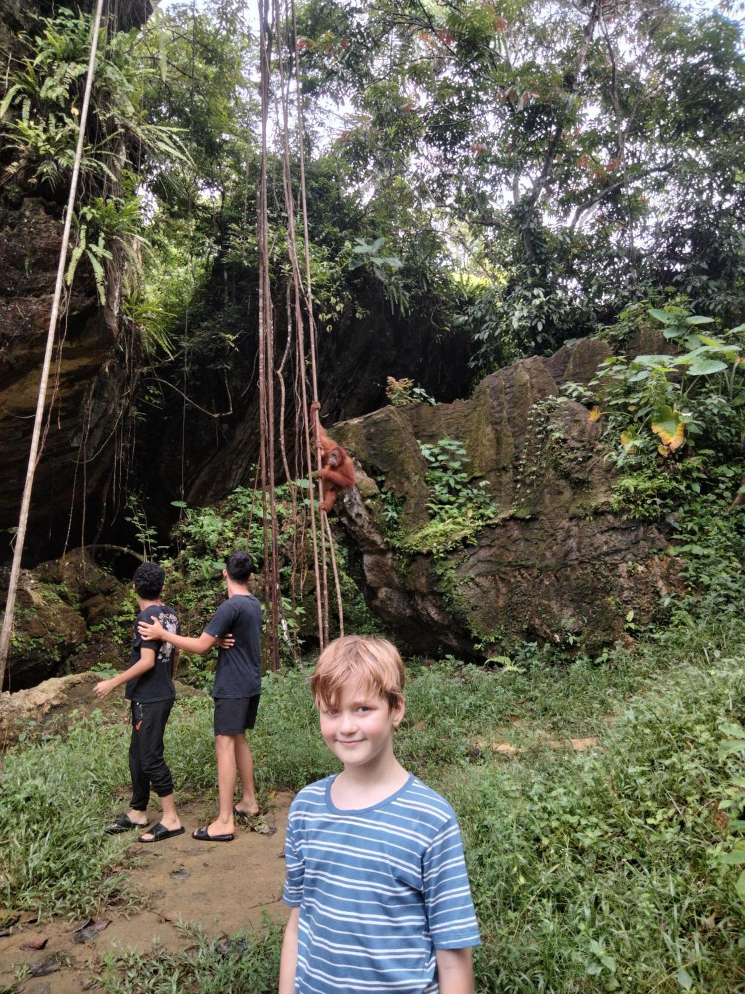 Wisma Batu Mandi Bukit Lawang Exteriör bild